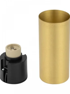 Spot sufitowy tuba MONO S mosiądz 1xGU10
