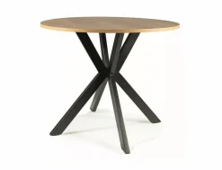 Stół do jadalni TALIA2 loftowy 90 cm dąb