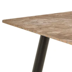 Stół do jadalni Wicklow ceramiczny blat brąz