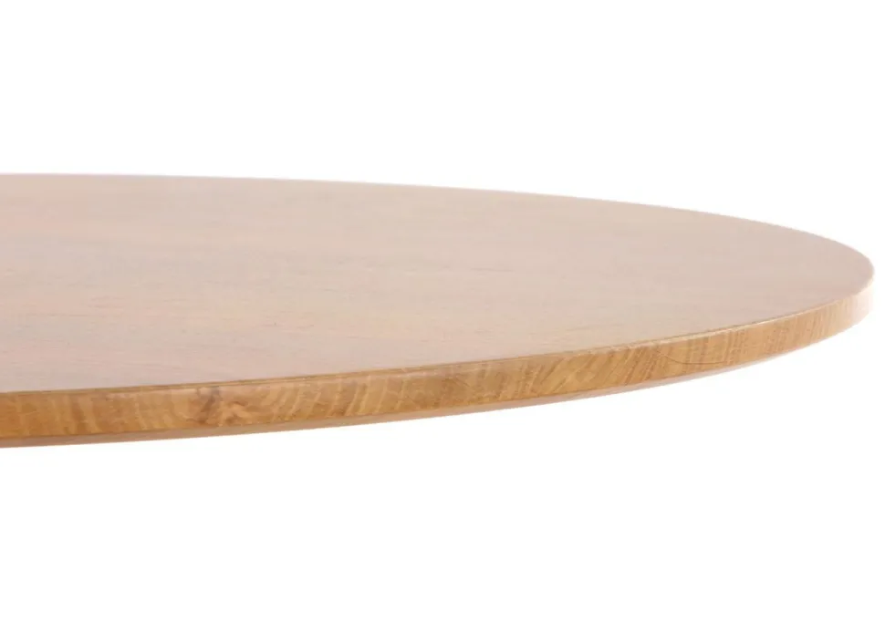 Stół okrągły Sting dąb złoty 80 cm