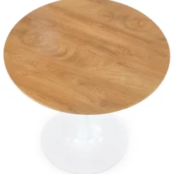 Stół okrągły Sting dąb złoty 80 cm