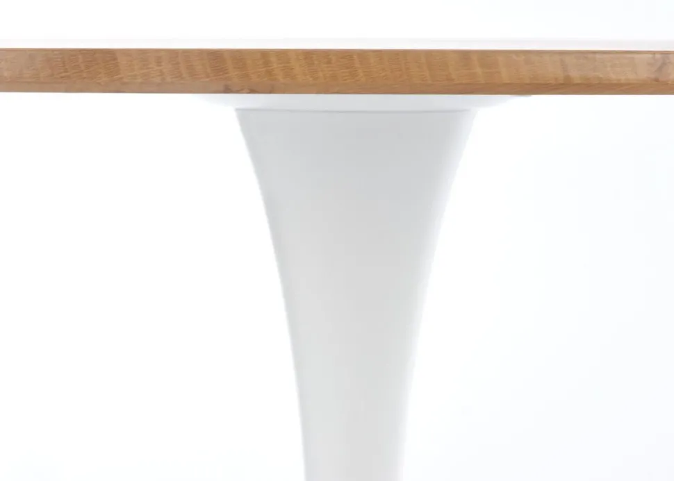 Stół okrągły Sting dąb złoty 80 cm