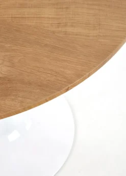Stół okrągły Sting dąb złoty 80 cm