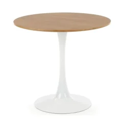 Stół okrągły Sting dąb złoty 80 cm