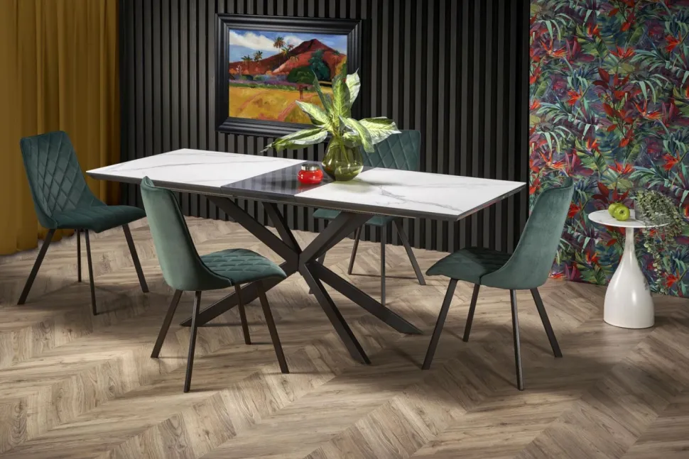 Stół rozkładany Diesel White Marble