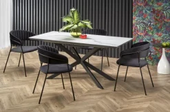 Stół rozkładany Diesel White Marble