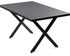 Stół Stormi Black 150x90 cm