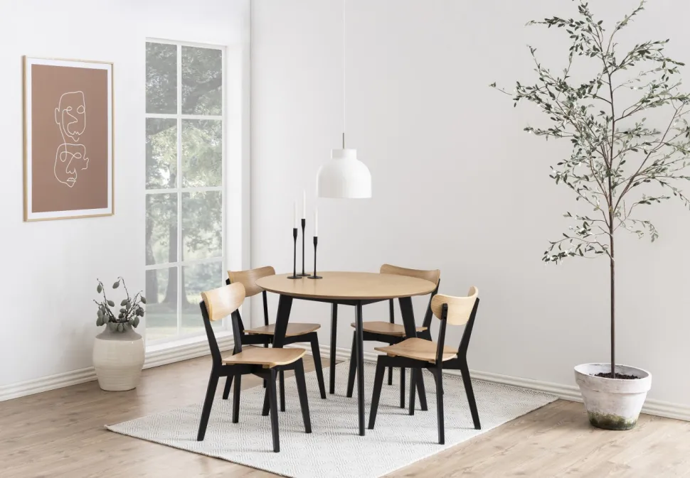 Stół Woodley Black Oak 105 cm