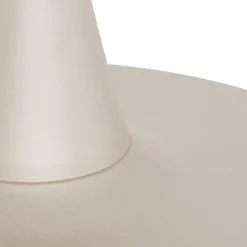Stół z ceramicznycm blatem 90 cm brąz Malta