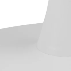 Stół z ceramicznycm blatem 90 cm Malta biały