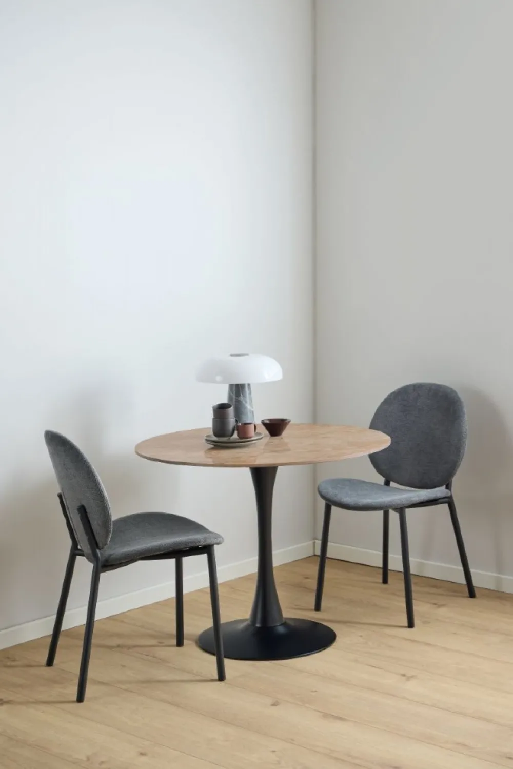 Stół barowy ceramiczny blat 90 cm Malta * Actona Online