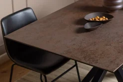 Stół do jadalni Heaven ceramiczny blat odcienie brązu * Actona Discount
