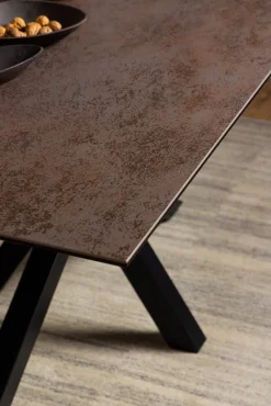 Stół do jadalni Heaven ceramiczny blat odcienie brązu * Actona Discount