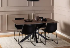 Stół do jadalni Heaven ceramiczny blat odcienie brązu * Actona Discount