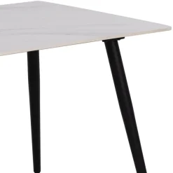 Stół do jadalni Wicklow ceramiczny biały blat * Actona Clearance