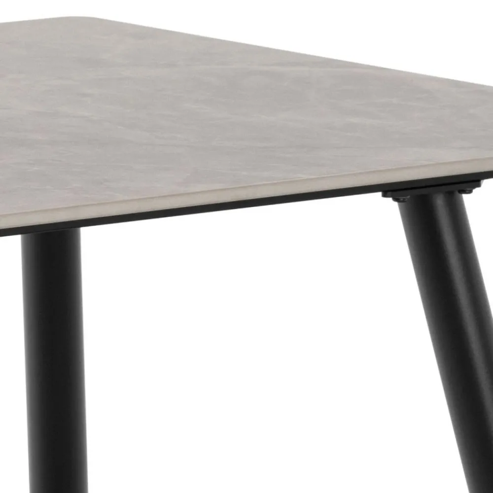 Stół do jadalni Wicklow ceramiczny szary blat * Actona Best