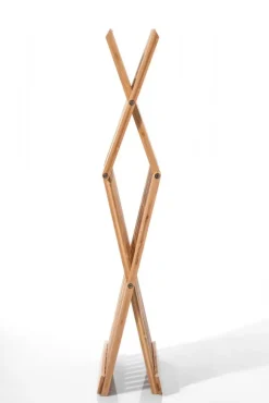 Stołek bambusowy Cross składany