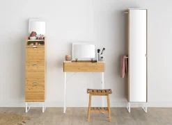 Stołek bambusowy Scandi z półką * 5five Simply Smart Outlet