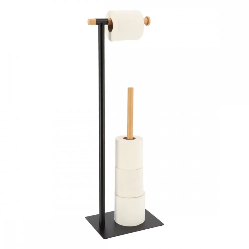 Stojak na papier Black bamboo 69 cm * TENDANCE