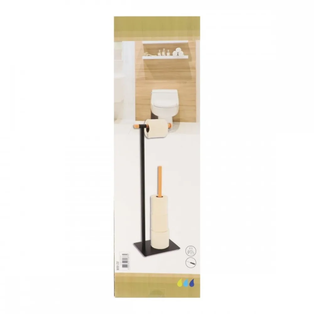 Stojak na papier Black bamboo 69 cm * TENDANCE
