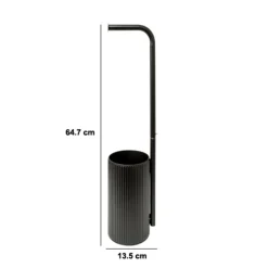 Stojak na papier toaletowy Ardoise Black * 5five Simply Smart Hot