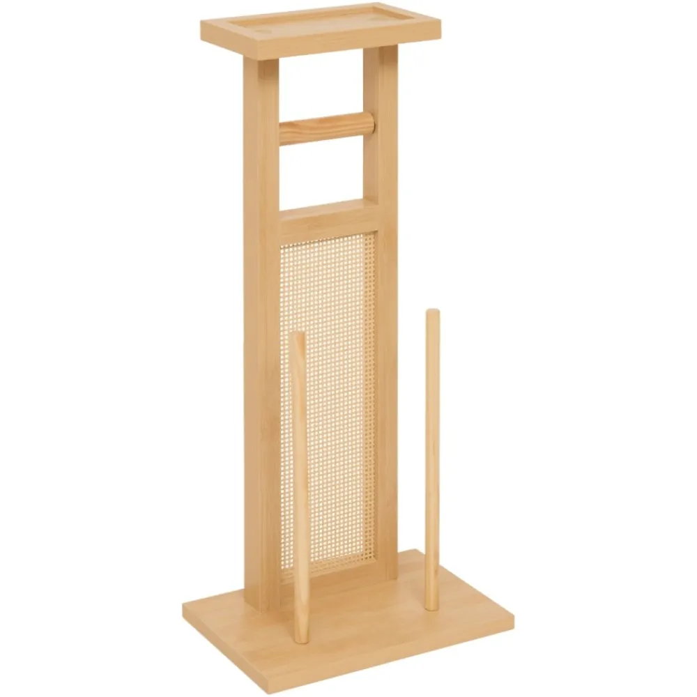 Stojak na papier toaletowy Cane 65 cm brązowy * 5five Simply Smart Sale