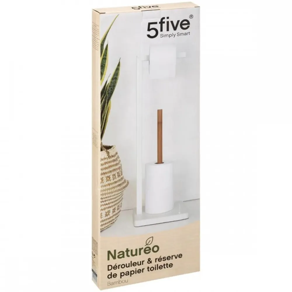 Stojak na papier toaletowy Natureo White * 5five Simply Smart Best