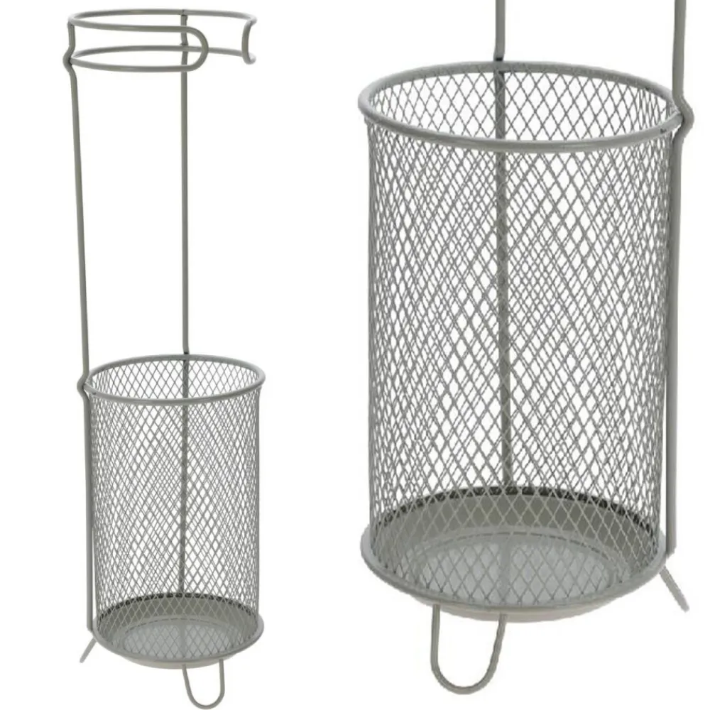 Stojak na parasole metalowy – piaskowy 50 cm * H&S Decoration