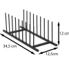Stojak na talerze organizer metalowy * Excellent Houseware New