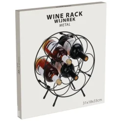 Stojak na wino okrągły h33,5 cm * Excellent Houseware Discount