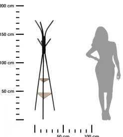 Stojący wieszak na ubrania Jano 175 cm * 5five Simply Smart Sale