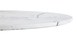 Stół okrągły Denver White Marble 80 cm * Halmar Hot
