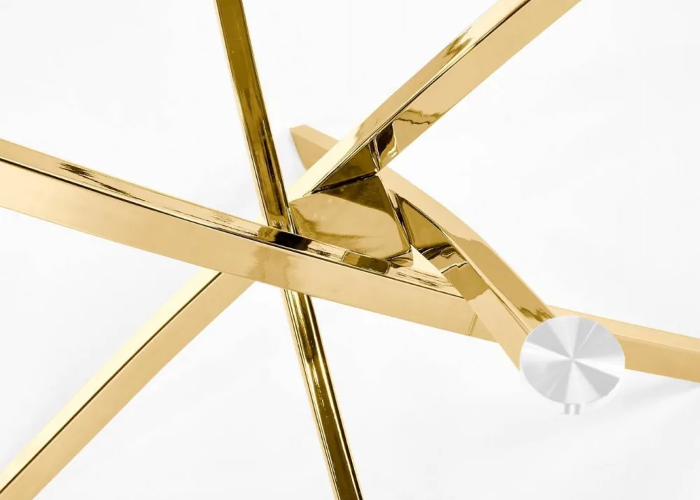 Stół okrągły Raymond Gold 100 cm * Halmar Sale