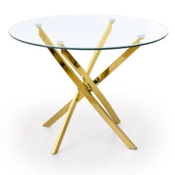 Stół okrągły Raymond Gold 100 cm * Halmar Sale
