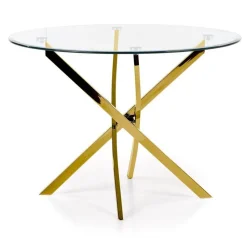 Stół okrągły Raymond Gold 100 cm * Halmar Sale
