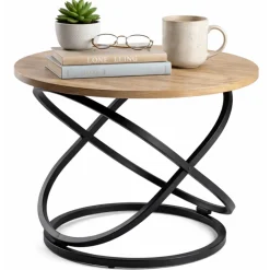 Stolik kawowy 60cm Selvia okrągły LOFT