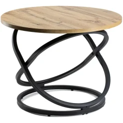 Stolik kawowy 60cm Selvia okrągły LOFT