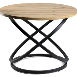 Stolik kawowy 60cm Selvia okrągły LOFT