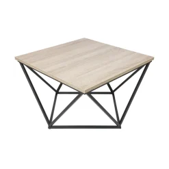 Stolik kawowy Curved 60 cm czarny ciemny