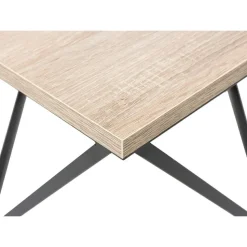 Stolik kawowy Curved 60 cm czarny ciemny