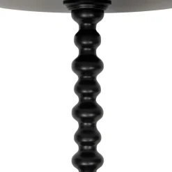 Stolik kawowy czarny 38cm Alix