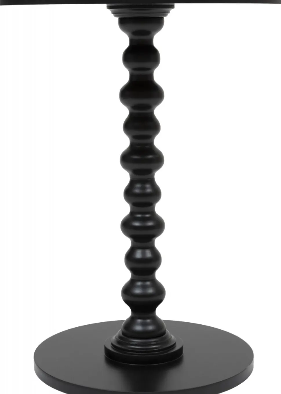Stolik kawowy czarny 38cm Alix