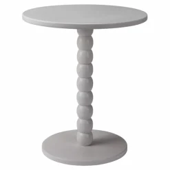 Stolik kawowy dekoracyjny biały 35xh40 cm