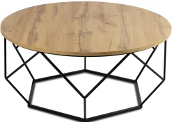 Stolik kawowy Diamond 90 cm Dąb Lancelot LOFT