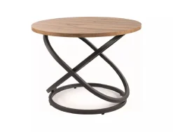 Stolik kawowy EOS okrągły 60cm dąb