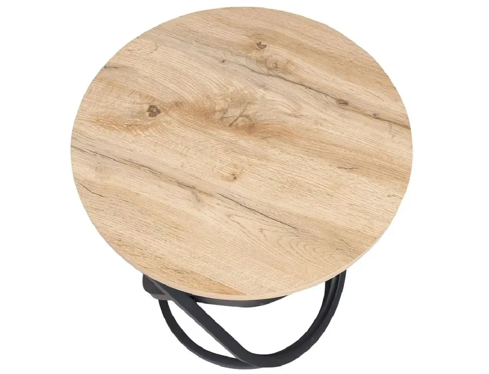 Stolik kawowy EOS okrągły 60cm dąb