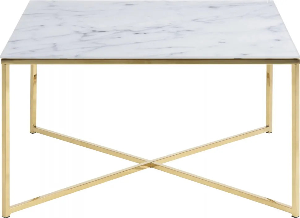 Stolik kawowy Falchetto Gold 80 x 80 cm