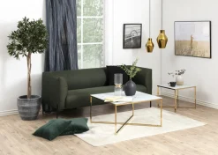 Stolik kawowy Falchetto Gold 80 x 80 cm
