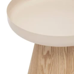 Stolik kawowy Hercyna 40 cm beżowy