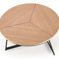 Stolik kawowy Karida dąb naturalny 80 cm